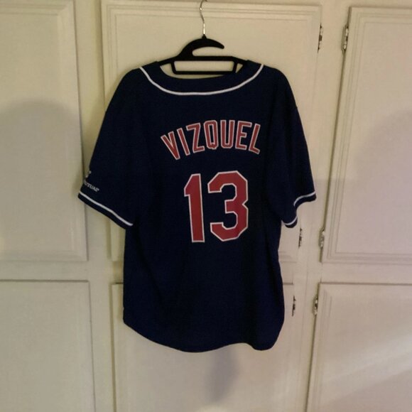 Cleveland Indians Omar Vizquel MLB Baseball Stadium Giveaway Jersey XL - Picture 2 of 6